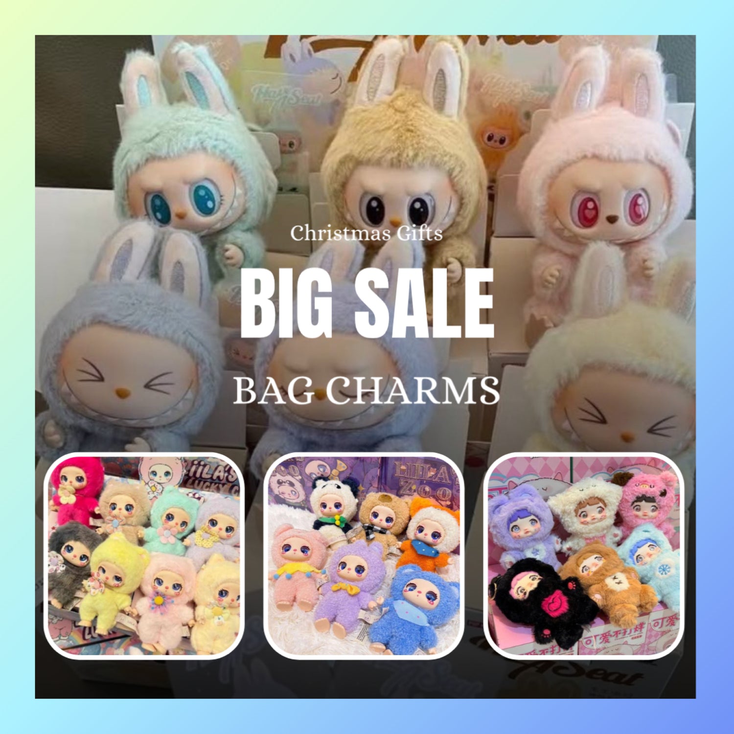 Trending Plush Bagcharms Pendant