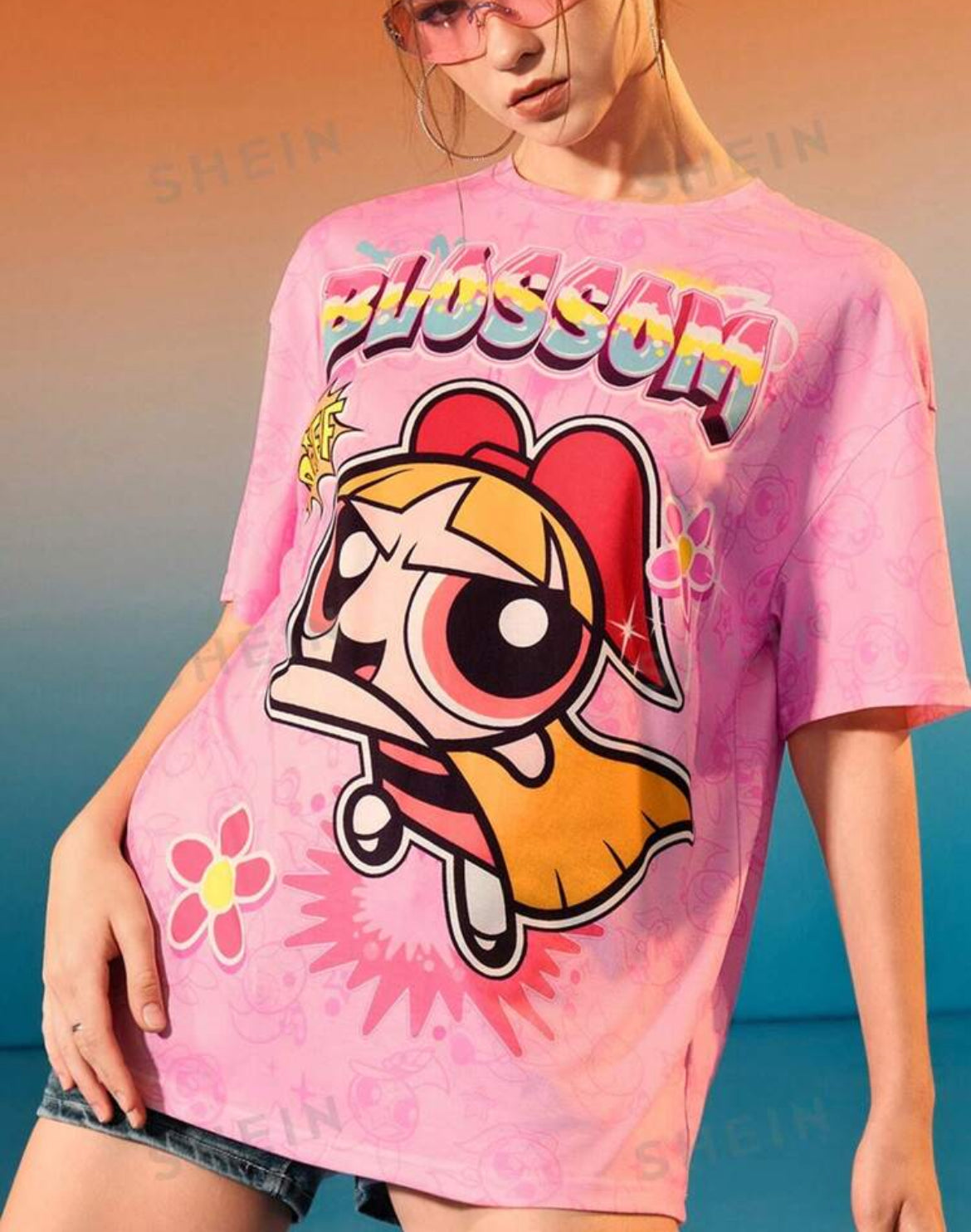 Powerpuff Blossom Pink Shirts