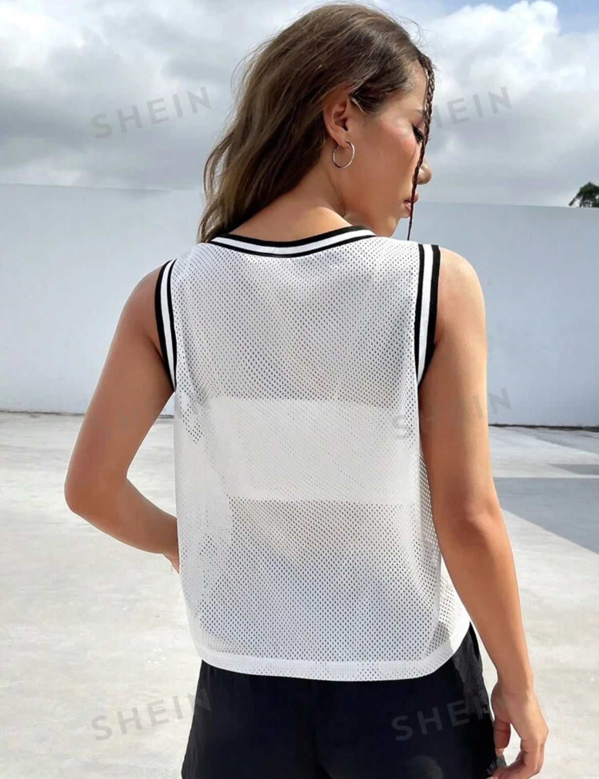 Boston Jersey Sleeveless Badminton Style Tops